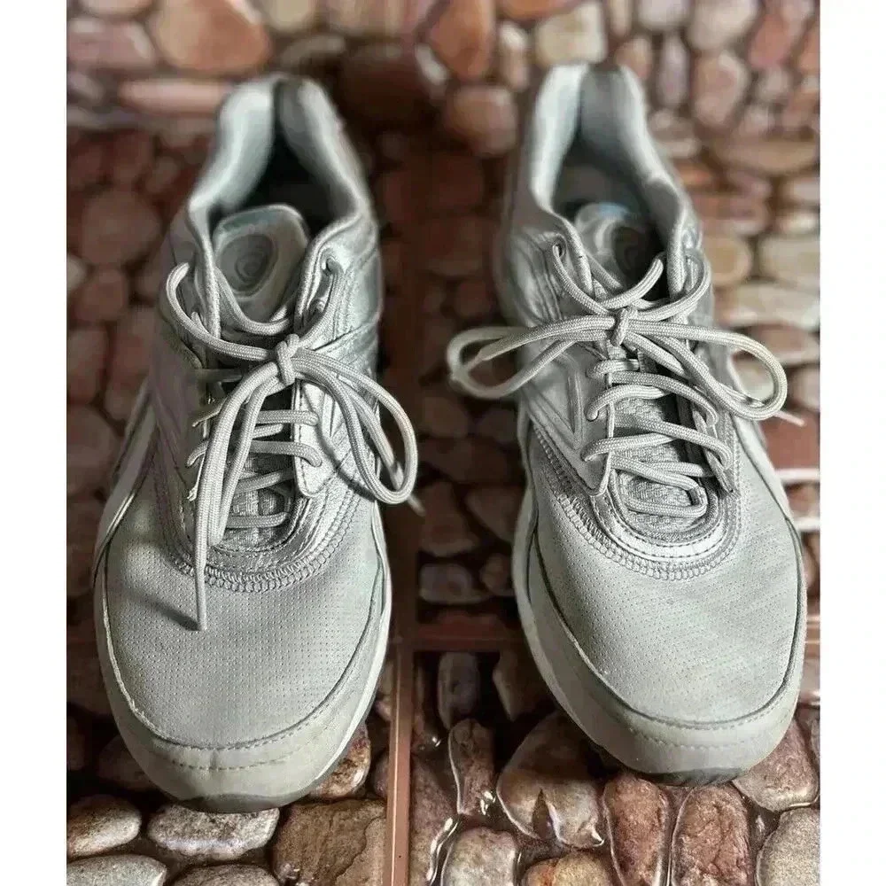 Reebok Easytone 10 Gray Silver Women’s Athletic Sneakers - Picture 5 of 16